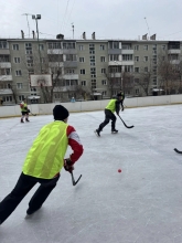 Турнир по хоккею с мячом для членов профсоюза эксплуатационного локомотивного депо Красноярск-Главный 1 февраля 2026
