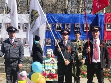 День Победы на полигоне Красноярской железной дороги 9 мая 2018