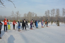 Гонки на лыжах в Абакане 25 января 2020