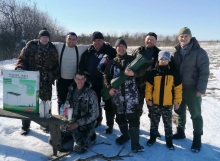 Чемпионат по зимней рыбной ловле среди членов профсоюза оборотного депо Саянская 11 марта 2023
