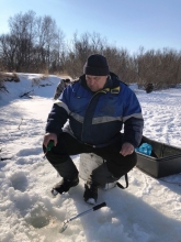 Чемпионат по зимней рыбной ловле среди членов профсоюза оборотного депо Саянская 11 марта 2023