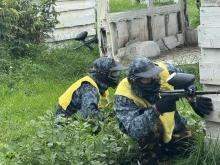 Турнир по пейнтболу для членов профсоюза эксплуатационного локомотивного депо Красноярск-Главный 9 августа 2024