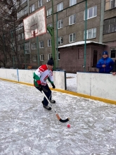 Турнир по хоккею с мячом для членов профсоюза эксплуатационного локомотивного депо Красноярск-Главный 26 января 2025