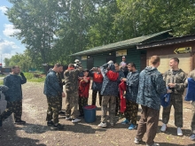 Турнир по пейнтболу для членов профсоюза эксплуатационного локомотивного депо Красноярск-Главный 12 июня 2025