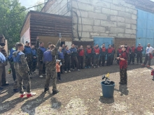 Турнир по пейнтболу для членов профсоюза эксплуатационного локомотивного депо Красноярск-Главный 12 июня 2025