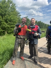 Турнир по пейнтболу для членов профсоюза эксплуатационного локомотивного депо Красноярск-Главный 12 июня 2025
