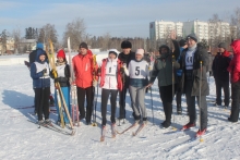 Чемпионат работников железнодорожного транспорта Красноярской железной дороги по лыжным гонкам 10 февраля 2018