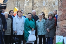 Открытие мемориальной доски памяти Валерия Глотова