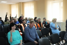 Отчетно-выборное собрание на Решотинском шпалопропиточном заводе 17 октября 2019