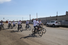 Велопробег, посвящённый 45-летию начала строительства БАМа 4 мая 2019 (Мариинск)