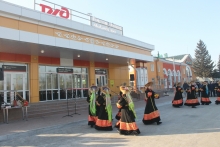 Открытие нового железнодорожного вокзала на ст. Абакан 19 февраля 2019