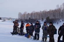 Cоревнования рыбаков и поваров, организованные профсоюзными лидерами Иланского узла 27 февраля 2022