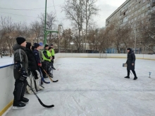 Турнир по хоккею с мячом для членов профсоюза эксплуатационного локомотивного депо Красноярск-Главный 1 февраля 2026