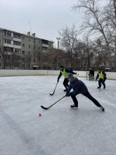 Турнир по хоккею с мячом для членов профсоюза эксплуатационного локомотивного депо Красноярск-Главный 1 февраля 2026