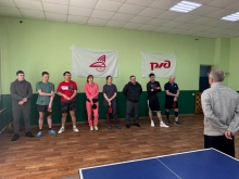 Турнир по теннису в эксплуатационном локомотивном депо Красноярск-Главный 15 февраля 2024