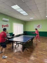 Турнир по теннису в эксплуатационном локомотивном депо Красноярск-Главный 15 февраля 2024