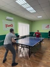 Турнир по теннису в эксплуатационном локомотивном депо Красноярск-Главный 15 февраля 2024