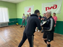 Турнир по теннису в эксплуатационном локомотивном депо Красноярск-Главный 15 февраля 2024