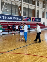 Турнир по мини-футболу для членов профсоюза эксплуатационного локомотивного депо Красноярск-Главный 23 февраля 2025