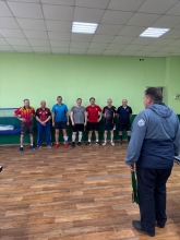 Турнир по настольному теннису в эксплуатационном локомотивном депо Красноярск-Главный 17 мая 2025